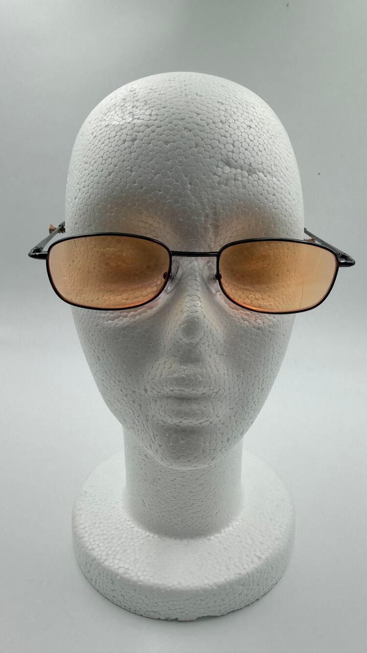 Vintage Magnivision Brown Metal Reading Glasses - CT0509 +2.00
